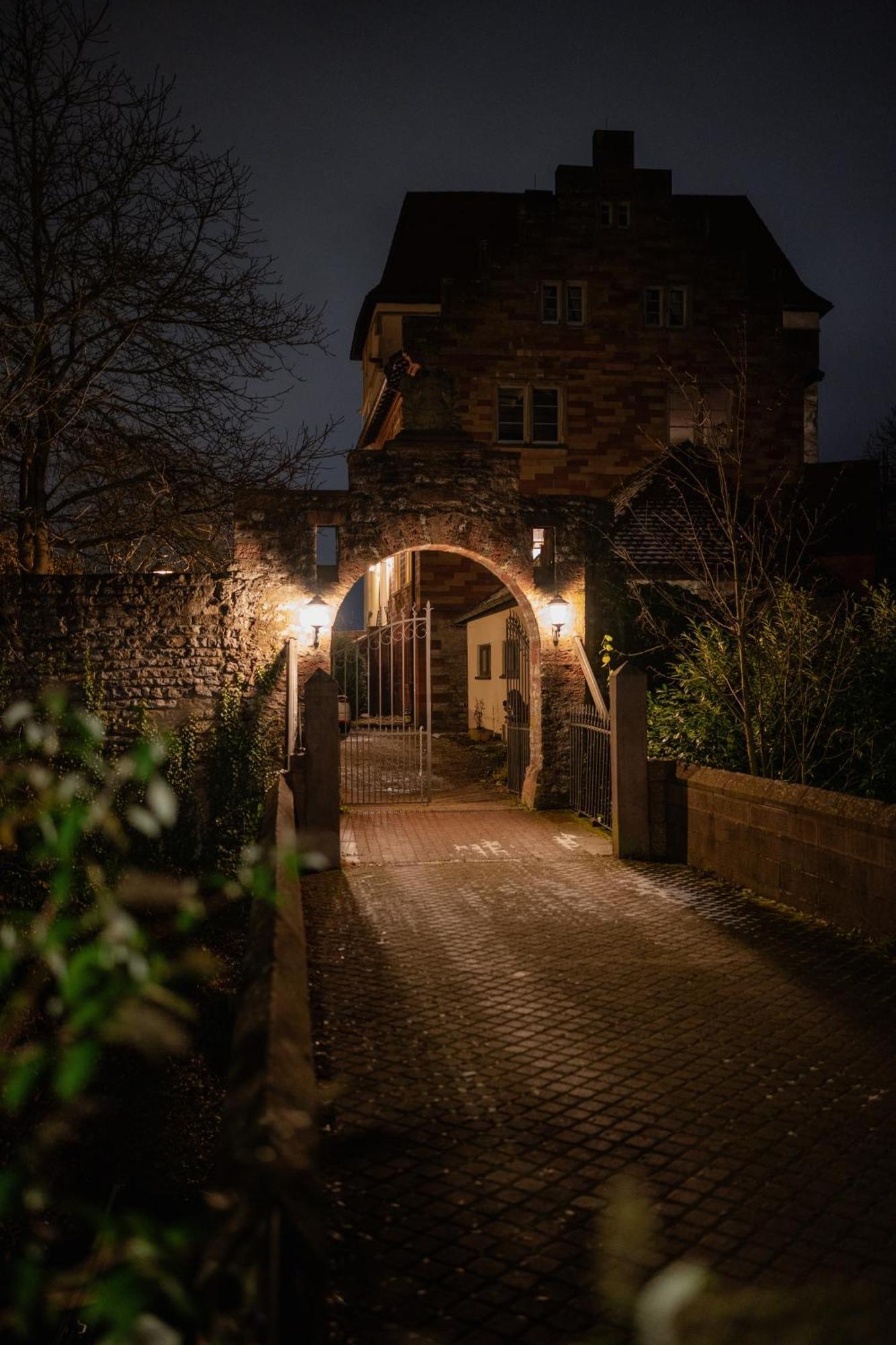 Eventlocation & Hotel Schloss Neuburg Obrigheim ภายนอก รูปภาพ